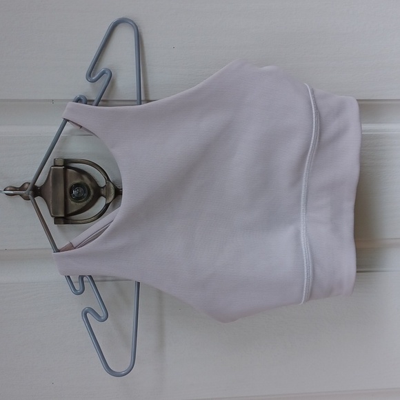 Lululemon Energy High-Neck Longline Ribbed Luxtreme Bra *Medium Support Sz 6 - Picture 4 of 8